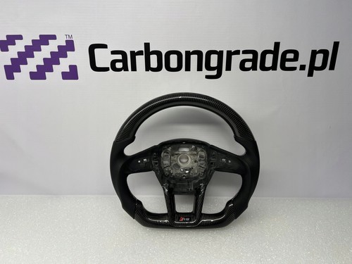 Carbon lenkrad flat bottom - carbon,
